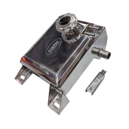 Autotecnica Alloy Radiator Recovery Tank for Ford BA BF FG XR6 Turbo - Alloy Finish