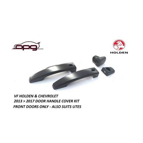 Genuine Holden Door Grab Handle Outer Cover Kit VF VF2 SV6 SS SSV SS Chevrolet Front Doors Only - Also Suits Ute Unpainted 