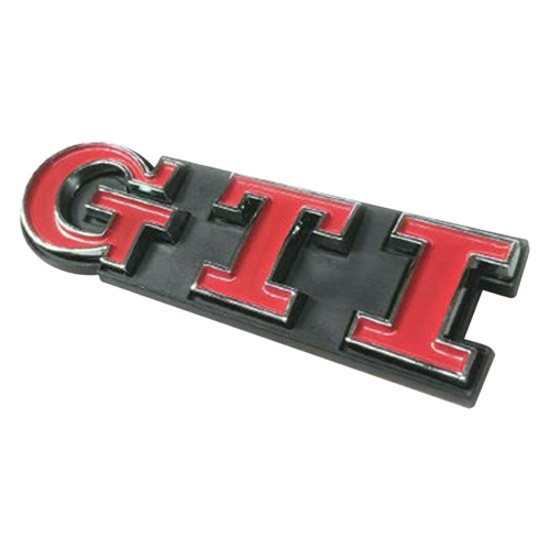 Badge "GTI" Grille for Golf MK5 MK6 MK7 GTI VW Volkswagen - Red