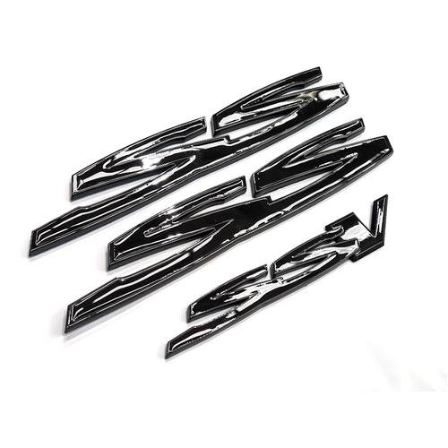Genuine Holden Badge for Commodore VE VF SS SSV Redline Storm Thunder Sides & Rear Gloss Black