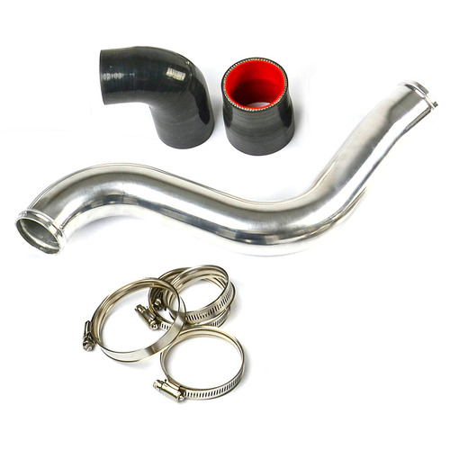 SAAS Intercooler Polished Alloy Pipe Hot Side For Ford Ranger/Mazda BT50 3.2L