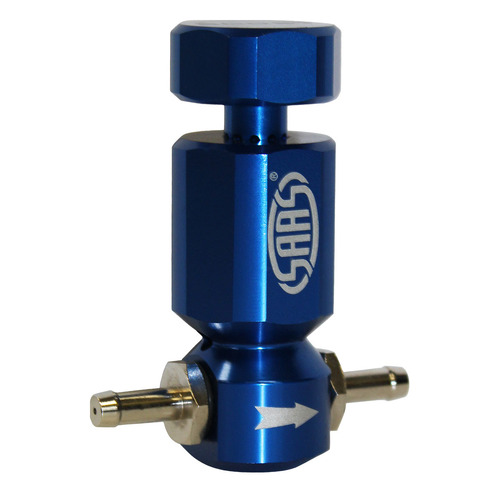 Genuine SAAS Manual Adjustable Turbo Boost Tee Controller Bleed Valve Blue Billet Alloy 