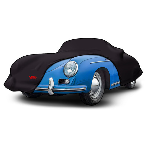 Genuine SAAS SC4044 Car Cover Indoor Classic Ultra 4 Way For Toyota GR Yaris 4.4m - 4.70m Black Small