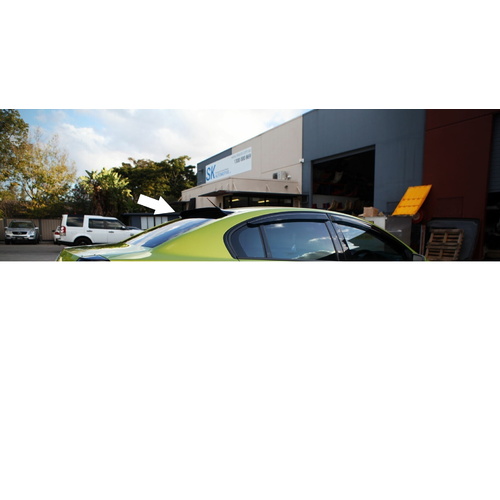 HIC Rear Window Visor Spoiler Wing Sunshade for Holden or HSV Sedan VT VX VY VZ S SS Berlina Calais Executive - Sedan Only