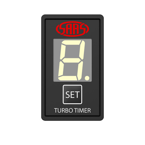 Genuine SAAS SG81801 Turbo Timer Digital Switch Gauge for Toyota Hilux GGN25R 2005 >
