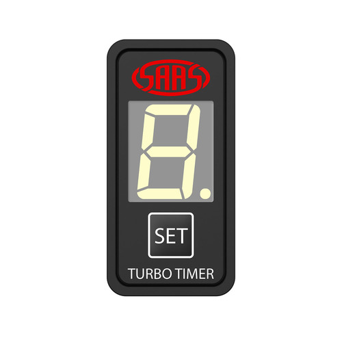 Genuine SAAS SG81803 Turbo Timer Digital Switch Gauge for Nissan Patrol GU 97>2004
