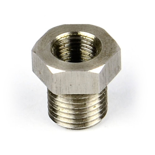 SAAS Gauge Bush Adaptor 1/8 NPT To 1/4 BSP Stainless Steel For Dump Pipes 
