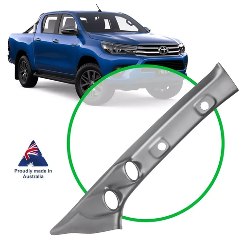 Genuine SAAS Gauge Pillar Pod For Toyota Hilux 2015 GUN N80 Single Piece Suits 52MM Gauges - Charcoal Painted