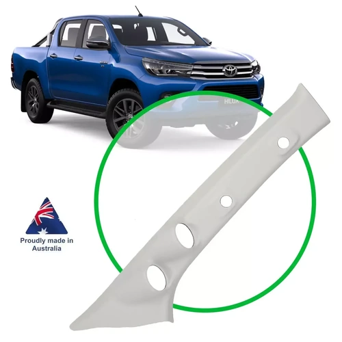 Genuine SAAS Gauge Pillar Pod For Toyota Hilux 2015 GUN N80 Single Piece Suits 52MM Gauges - Charcoal Grey