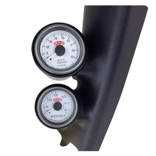 Genuine SAAS Pillar Pod Gauge Package for Toyota Landcruiser 200 Series 2007> Boost EGT
