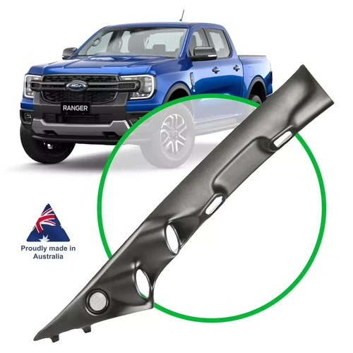Genuine SAAS Gauge Pillar Pod Ford Ranger PY / UB Everest NextGen 2022 Onwards Charcoal Painted Tweeter Grille Hand Formed and Painted in Melbourne