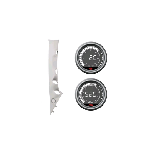 SAAS Pillar Pod & Gauge Combo For Next Gen Ford Ranger Boost & EGT Digital 2022-On
