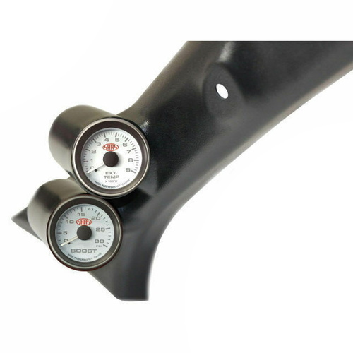 Genuine SAAS Pillar Pod Gauge Package for Mitsubishi Triton ML MN 2006>2015 Boost & EGT - Models Without Curtain SRS