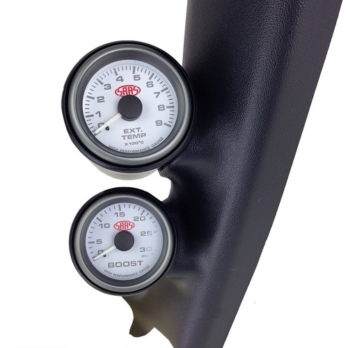 Genuine SAAS Pillar Pod / Gauge Package for Nissan Navara (With Grab Handle Provision) D40 2006>2015 Boost & EGT