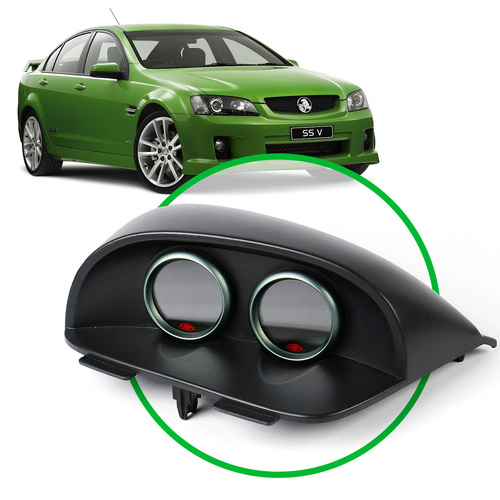SAAS SGP5114 Gauge Dash Pod for Holden Commodore 2006 - 2013 VE - VE II Suits 2 X 52mm (Gauges Not Included)
