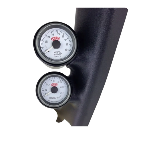 Genuine SAAS Pillar Pod Gauge Package for Holden Colorado RG Series 1 - Boost& EGT