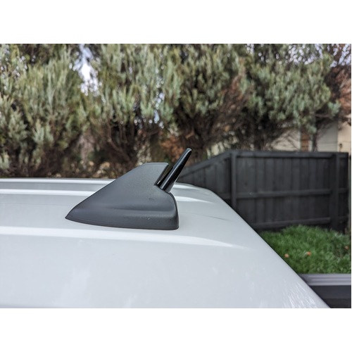 Antenna Only Stubby Bee Sting fits Ford UB Everest Next Gen & Ranger PY XL XLS Wildtrak Raptor Next-Gen Black 55mm - Antenna Base NOT included