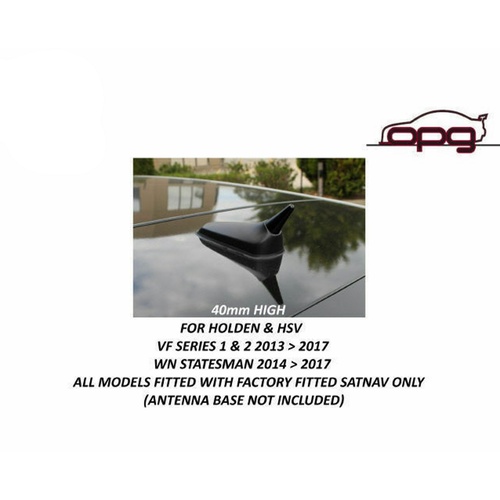 Autotecnica Antenna/Aerial Only Stubby Bee Sting for GEN-F VF HSV Walkinshaw Performance Enhanced 40mm Black - Antenna Base NOT included