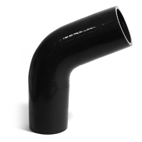 SAAS 67Deg 4 Ply Silicone Hose 57mm x 57mm Black