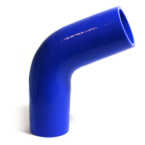 SAAS 67Deg 4 Ply Silicone Hose 57mm x 57mm Blue