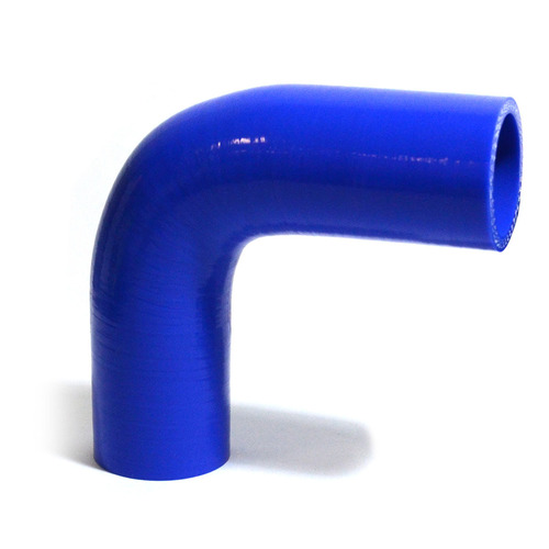 SAAS 90Deg 4 Ply Silicone Hose 38mm x 38mm Blue