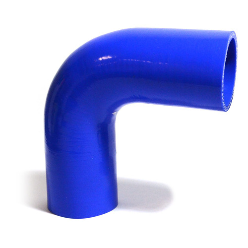 SAAS 90Deg 4 Ply Silicone Hose 51mm x 51mm Blue