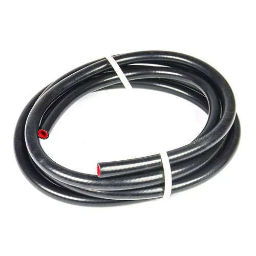 Genuine SAAS Silicone Heater Hose ID: 10mm (3/8") x 4m Black