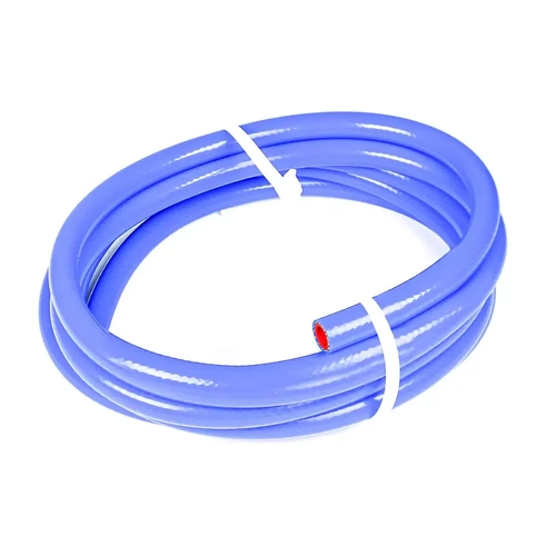 Genuine SAAS Silicone Heater Hose ID: 10mm (3/8") x 4m Blue