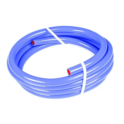 Genuine SAAS Silicone Heater Hose ID: 13mm (1/2") x 4m Blue