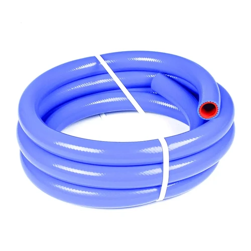 Genuine SAAS Silicone Heater Hose ID: 25mm (1") x 4m Blue