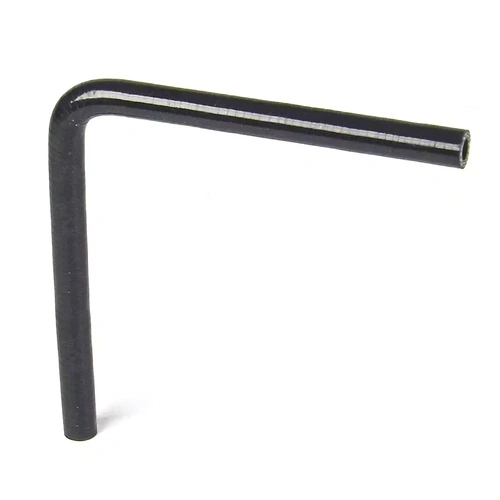 Genuine SAAS Silicone Heater Hose 90 Deg 10mm (3/8") ID x 200mm Legs Black