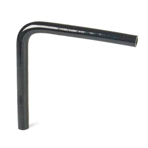 Genuine SAAS Silicone Heater Hose 90 Deg 13mm (1/2") ID x 200mm Legs Black