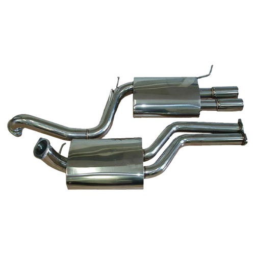 Autotecnica Ford Cat Back Exhaust T304 Stainless for BA BF XR6 Turbo & XR8 Ute